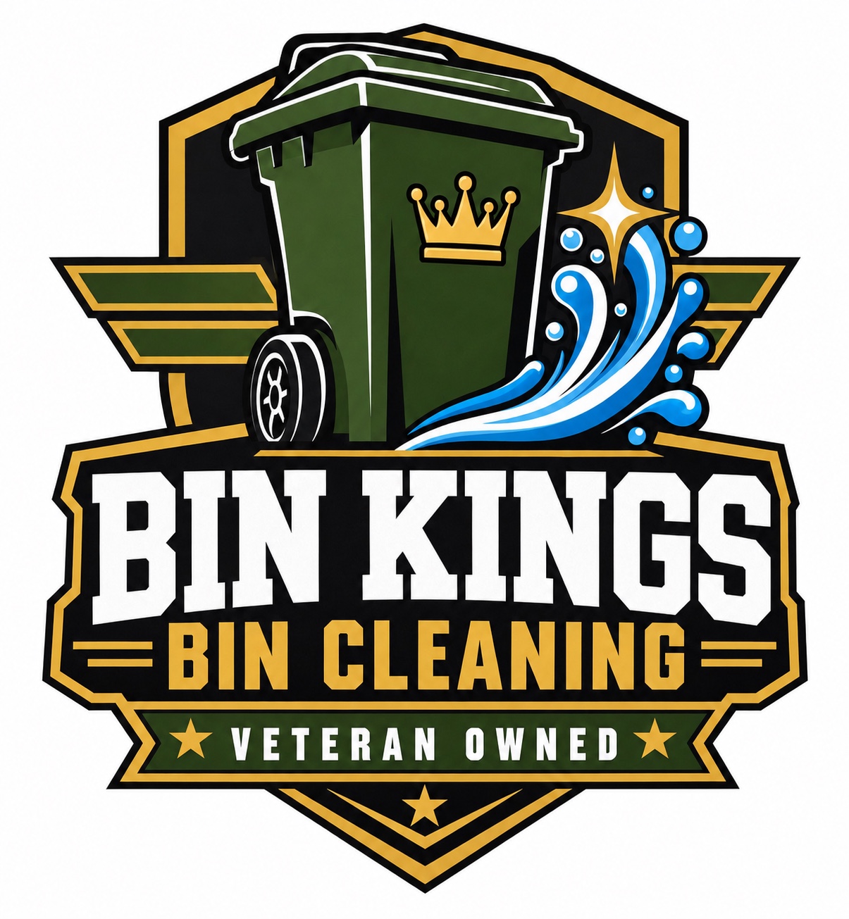 Binkings Bin Cleaning, Veteran Owned